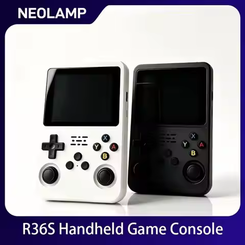 R36S Retro Handheld Game Console 3.5 Inch IPS Screen Dual Joystick Portable Pocket Video Game Player