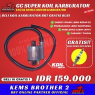 GC SUPER COIL CARBURETOR COIL FREE BRT SPARK PLUG