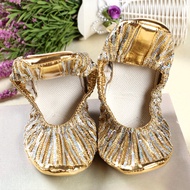Belly Dance Dance Shoes Women Adult Soft Bottom Practice Shoes Indian Dance Shoes Performance Golden Beginner Flat Shoes