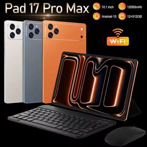 Pad 17 Pro Max Android 11.6-inch 20000mAh tablet Android 16 4K 16GB+1TB MTK G99 HD WIFI Call Global 