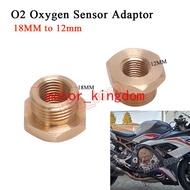Exhaust Pipe O2 Oxygen Sensor Adaptor 18MM to 12MM