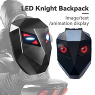 Newest Smart Led Backpack for Motorcycle Display Scree Backpacks Waterproof Helmet Bag Travel Pack B