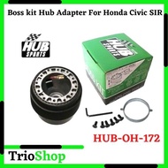 HUB-OH-172 Racing Steering Wheel Boss kit Hub Adapter Honda Civic SIR