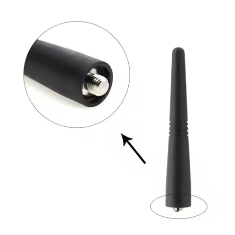 9cm Short Antenna 5PCS UHF/VHF for Motorola GP Series Radios, Compatible with GP338, GP328, GP3188,