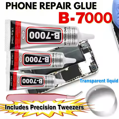 15ML 50ML 110ML B-7000 Clear Contact Universal Glass Plastic DIY Glue B7000 with Precision Applicato