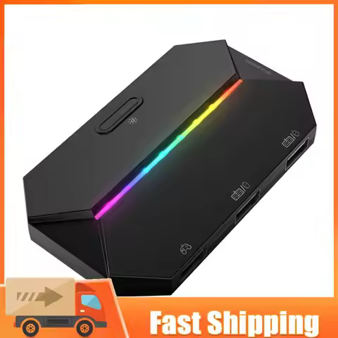 G6L Gaming Keyboard Mouse Converter Controller Adapter for Switch Xbox One PS3