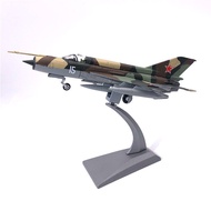 เครื่องบินเครื่องบินจำลองอดีตเครื่องบินโซเวียตเครื่องบินรบกองทัพอากาศ Mig-21หุ่นอัลลอย Diecast 1:72เครื่องบินโลหะ