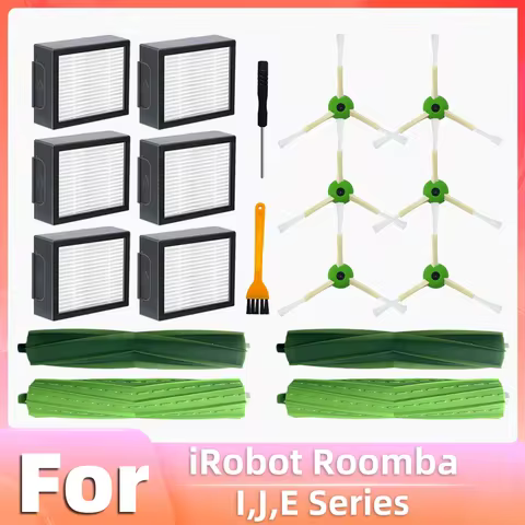 Compatible for iRobot Rommba i,E,J Series For i3 i3+ i5 i5+ i7 i7+ E5 J7 Replacement Parts Main Side