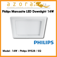( 6 PCS ) Philips Marcasite 59528 / 14W Square LED Downlight