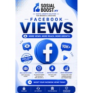 1000 Facebook Views - Facebook Booster