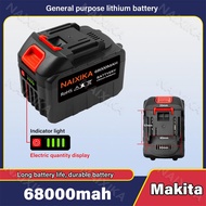 NAIXIKA Makita compatible power tool batteries with indicator light electric quantity display. 10000