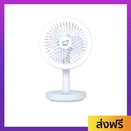🔥ขายดี🔥 พัดลมตั้งโต๊ะ Nikko มีไฟ LED ลมแรง เสียงเบา - โคมไฟพัดลม led  พัดลมnikko ไฟพัดลม พัดลมเล็ก พ