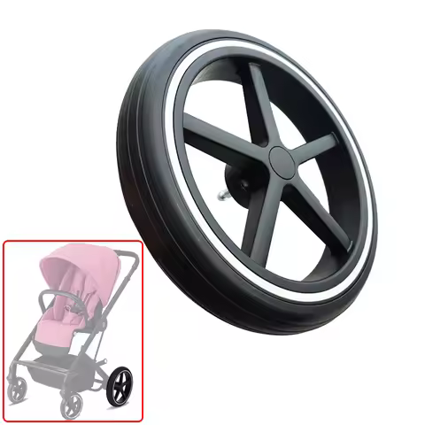 Pram Back Wheel For Cybex Balios S Lux Series Pushchair With Rear Wheel Axle Bearing Direct Change B