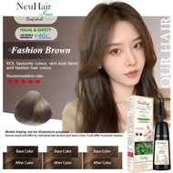 Fashion Brown - NeuHair Inai Pewarna Rambut Hair Dye Color Herbal Formula 400ml