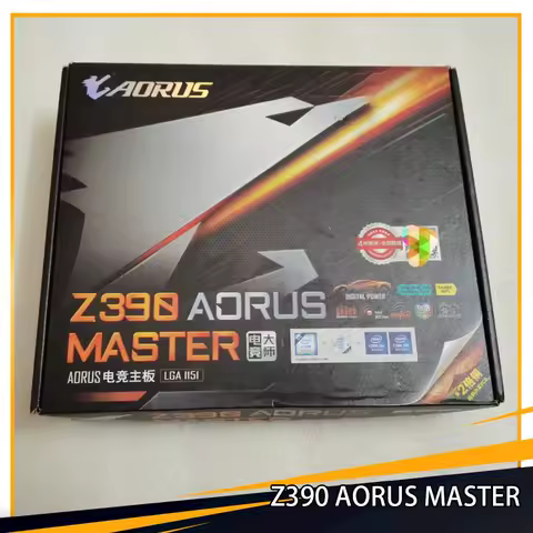 GA Z390 AORUS MASTER LGA 1151 DDR4 64GB PCI-E 3.0 ATX Desktop Motherboard