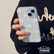 Ins Style White Bow Phone Case For Realme Narzo 70 70X 60X 50 50A 50i Prime 30 20 10A N65 N63 N61 N5