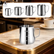 [Fenteer] Milk Frothing Pitcher Steaming Pitcher for Coffee Bar Art Barista Home Cafe