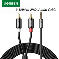 Ugreen Audio Cable 2RCA to 3.5mm AUX RCA Jack 3.5 Splitter for Speaker MP3 PC Mobile Phone Tablet