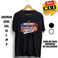 KATUN DAMAGED VILLAGE GIRL'S T-SHIRT IN THE CITY, COTTON DISTRO CLOTHES