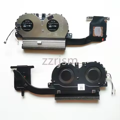 Original For Lenovo Yoga C740-15IML 81TD Laptop CPU Cooling Fan Heatsink 5H40S19962 AT1FH001FF0 FLMU