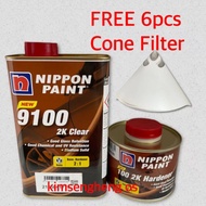 NIPPON PAINT 2K 9100 CLEAR with hardener