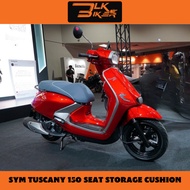SYM Tuscany 150 Seat Storage Inner Cuhsion Leather Padding PU Cushion Lining Liner Mat Carpet Box