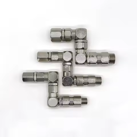 Rotary Joint Paint Sprayer Pump Accessries Stainless Steel 1/4 1/2 3/8 Z-Type Handle Valve Grease Pu