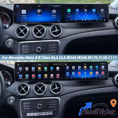 24.6inch Dual Screen Android Multimedia Player For Mercedes Benz A Class CLA GLA W176 C117 X156 W463