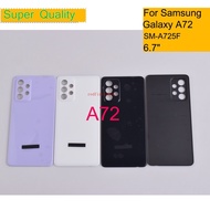 For Samsung Galaxy A72 A725 A725F SM-A725F/DS Housing Back Cover Case Rear Battery Door Chassis Shel