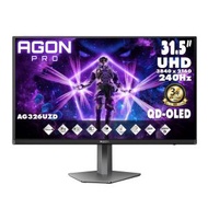 AOC - AOC AGON PRO 31.5" 4K UHD QD-OLED 240Hz 電競顯示器 AG326UZD
