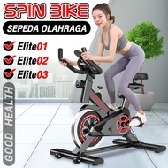 HTD Sport Sepeda Statis Spin Bike Cardio Alat Olahraga Exercises