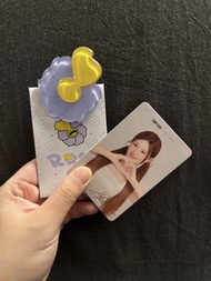 TOP TOY Rosy 趙露思 簽名小卡 髮夾