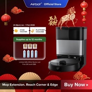 [ NEW ] Airbot X50 | Robot Vacuum 24,000Pa Smart Robot w/ HyperClean™ Auto Maintain Dock Station Rob