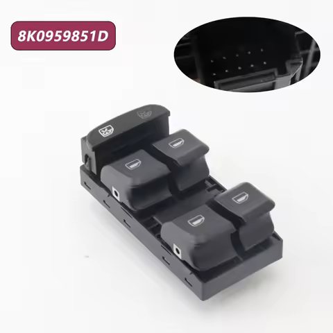 Electric Master Power Window Control Switch Button 8K0959851D 8KD959851 8K0959851 For Audi A4 B8 A5 