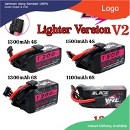 Original Genuine CNHL 4S 6S 130C Lipo Battery Lighter Version 1100mAh 1300mAh 1500mAh XT60 CNHL-B