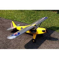 (READY STOCK)VQ Model Piper J-3 Cub (US Army) 63.7 Inch ARF Rc Scale Plane Balsa