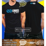 Enkei Wheels Logo Japanese Font Automotive Clothing