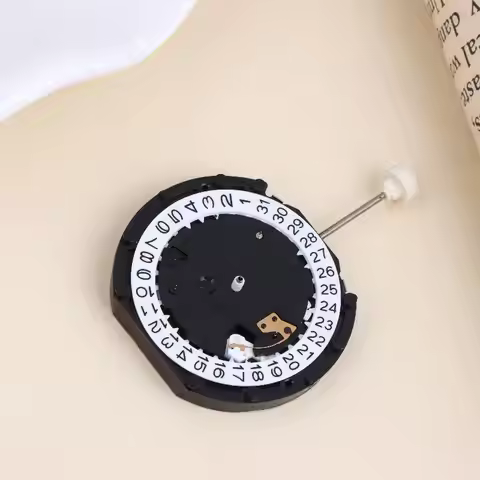 PE50 6 Pin Quartz Watch Movement Single Calendar for 2 6 10 Seconds Hand Accessories for Watchmaker 