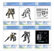 [預訂2024-4/5/6] Bandai 模型 30分鐘任務系列 1/144 bEXM-6 圓諾瓦 I  bEXM-6 圓諾瓦 II 替換用部件 19 (多用途盾牌) 機戰傭兵VI 境界天火 WRE