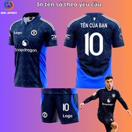 (Sesame elastic fabric) Blue Mu Club away football shirt 2024/2025, football shirt with name and num