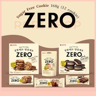 [Lotte] Sugar Free Zero Chocolate Chip Cookies (6p/12p) Zero Cacao Cake 171g