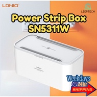LDNIO Smart Outlets Power Socket Storage Box SN5311W Management Power Strip Box 5 Socket Port
