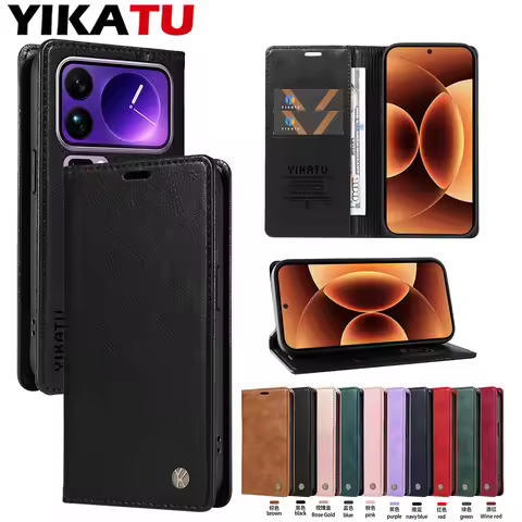 Wallet Leather Case For Xiaomi Redmi 15C 173 EU 15 5G 169mm 14C 13X 13R 13C 13 12C 12 11A 10X 10C 10
