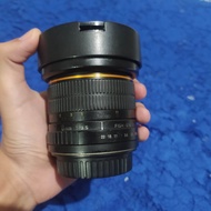 Lensa Samyang 8mm wide For Canon