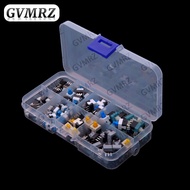 8Values 80PCS Pushbutton switch box, 5.8*5.8/7*7/8*8/8.5*8.5MM, 8 types of self-locking and non-lock