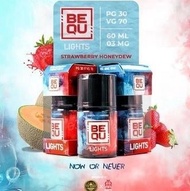 BEQU LIGHTS V1 STRAWBERRY HONEYDEW BY PODA 60ML 3MG