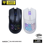 เมาส์ไร้สาย 2 โหมด รุ่น NM103W ใช้งานได้ 2 ระบบ Wireless 2.4 และ Bluetooth