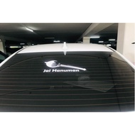 GOD HANUMAN'S GADA, CAR STICKER, BONET,REAR MIROR,SIDE MIROR,BIKE,LORI,LORRY, TAMILAN, INDIAN,