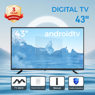 【TAIVANI】สมาร์ททีวี ดิจิตอลทีวี 43 นิ้ว 32 นิ้ว Smart TV 4K LED ดู netflix/youtube/เชื่อม WIFI/เล่นเ