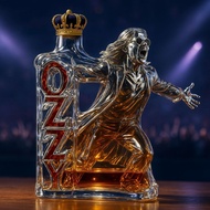 Ozzy ozzy Scream Whiskey Bottle Character Shape Decanter